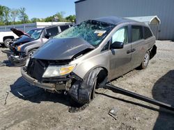 Honda salvage cars for sale: 2011 Honda Odyssey LX