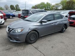 Nissan salvage cars for sale: 2017 Nissan Sentra S