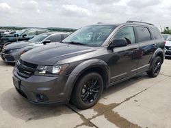 Salvage cars for sale from Copart Grand Prairie, TX: 2019 Dodge Journey SE