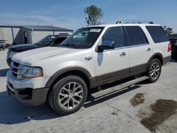 Ford Expedition salvage cars for sale: 2015 Ford Expedition XLT