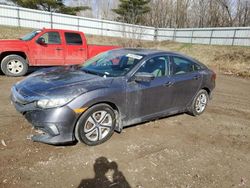 Honda Civic salvage cars for sale: 2016 Honda Civic LX