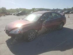 Honda Accord EX salvage cars for sale: 2004 Honda Accord EX