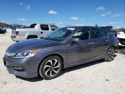 Honda Accord ex salvage cars for sale: 2017 Honda Accord EX