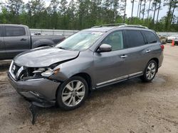 Nissan salvage cars for sale: 2016 Nissan Pathfinder S