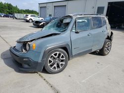 Salvage cars for sale from Copart Gaston, SC: 2017 Jeep Renegade Latitude