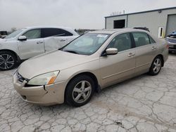 Honda Accord EX salvage cars for sale: 2004 Honda Accord EX