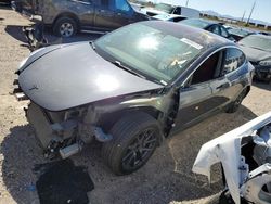 Salvage cars for sale from Copart Tucson, AZ: 2018 Tesla Model 3