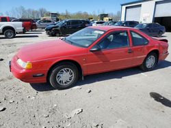 Salvage cars for sale from Copart Duryea, PA: 1992 Ford Thunderbird LX