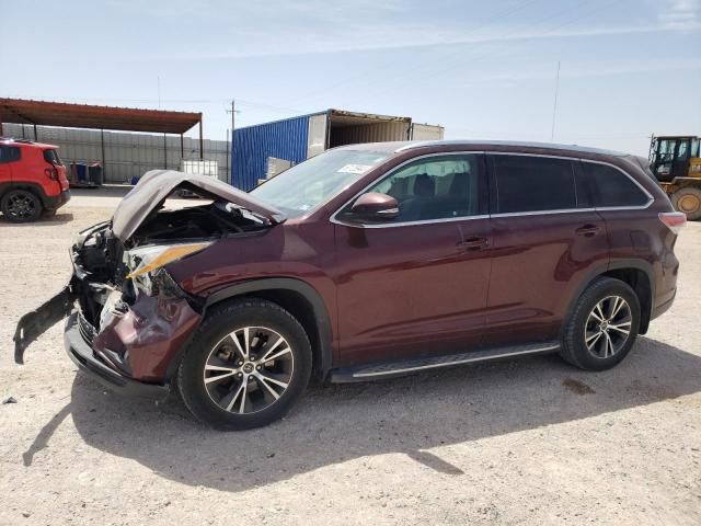 2016 Toyota Highlander XLE