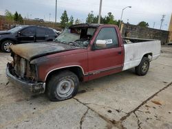 Chevrolet GMT salvage cars for sale: 1992 Chevrolet GMT-400 C1500