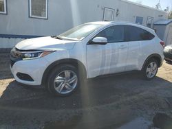 Salvage cars for sale from Copart Lyman, ME: 2019 Honda HR-V EX