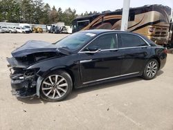 Lincoln Continental salvage cars for sale: 2018 Lincoln Continental