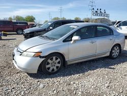 Salvage cars for sale from Copart Columbus, OH: 2008 Honda Civic LX