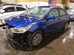 KIA salvage cars for sale: 2020 KIA Rio LX