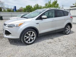Salvage cars for sale from Copart Walton, KY: 2014 Ford Escape Titanium