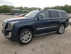 Salvage cars for sale from Copart Charles City, VA: 2020 Cadillac Escalade Luxury
