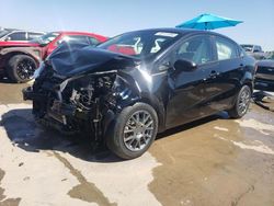 Salvage cars for sale from Copart Grand Prairie, TX: 2014 KIA Rio LX