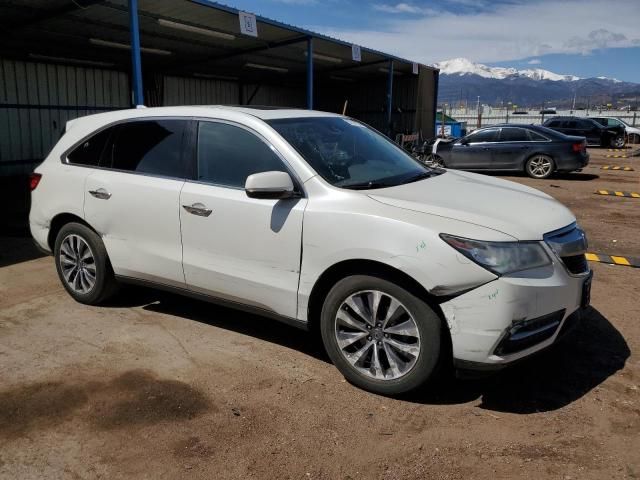 2016 Acura MDX Technology