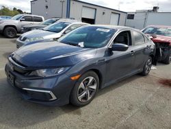 Vehiculos salvage en venta de Copart Vallejo, CA: 2019 Honda Civic LX