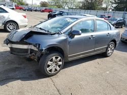 Honda salvage cars for sale: 2010 Honda Civic LX