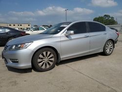 Salvage cars for sale from Copart Wilmer, TX: 2013 Honda Accord EXL