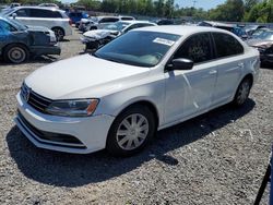 Salvage cars for sale from Copart Riverview, FL: 2016 Volkswagen Jetta S