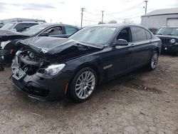 BMW salvage cars for sale: 2014 BMW 750 LXI