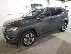 Jeep Compass salvage cars for sale: 2020 Jeep Compass Limited