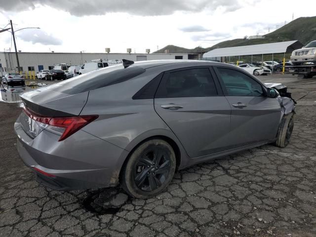 2022 Hyundai Elantra Blue