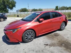 Toyota Corolla le salvage cars for sale: 2020 Toyota Corolla LE