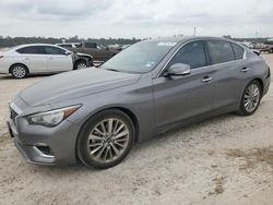 Infiniti Vehiculos salvage en venta: 2021 Infiniti Q50 Luxe