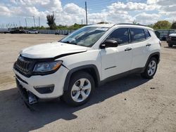 Vehiculos salvage en venta de Copart Miami, FL: 2021 Jeep Compass Latitude