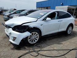 Tesla Model x salvage cars for sale: 2020 Tesla Model X