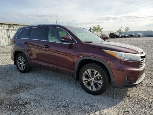 2015 Toyota Highlander XLE