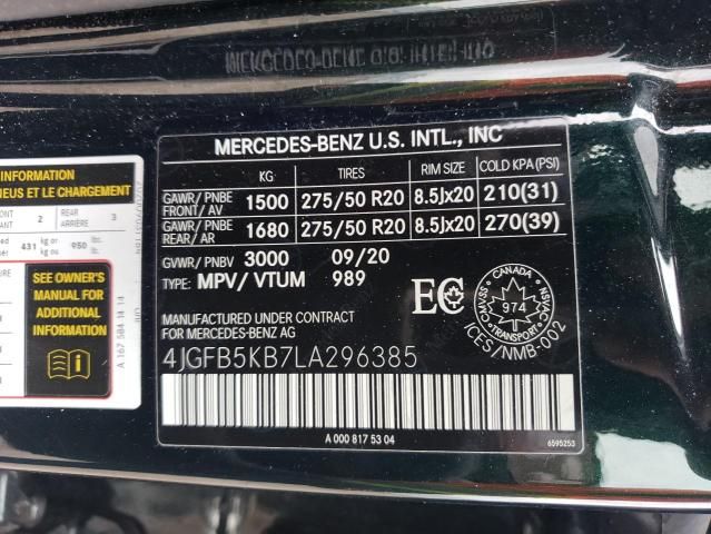 2020 Mercedes-Benz GLE 450 4matic