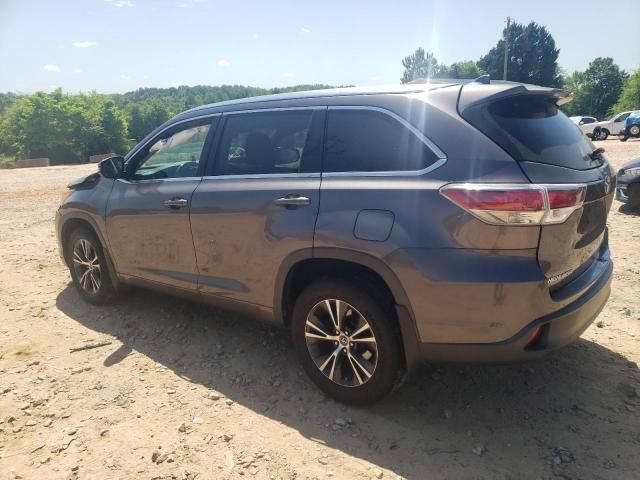 2016 Toyota Highlander XLE