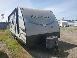 Passport Travel Trailer salvage cars for sale: 2016 Passport Travel Trailer