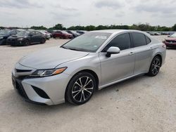 Salvage cars for sale from Copart San Antonio, TX: 2020 Toyota Camry SE