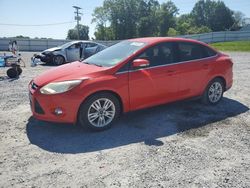 Ford Focus SEL salvage cars for sale: 2012 Ford Focus SEL