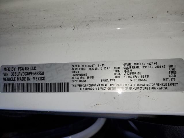 2023 Dodge RAM Promaster 2500 2500 High