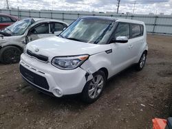 Salvage cars for sale from Copart Elgin, IL: 2016 KIA Soul