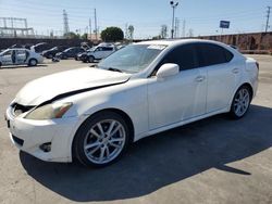 Salvage cars for sale from Copart Wilmington, CA: 2006 Lexus IS 250