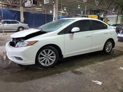 2012 Honda Civic EXL en venta en Woodhaven, MI