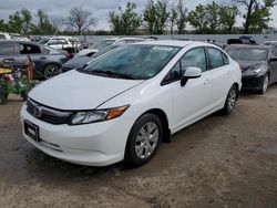 2012 Honda Civic LX en venta en Bridgeton, MO