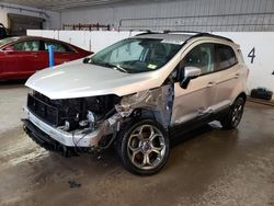 Ford salvage cars for sale: 2018 Ford Ecosport SES