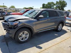 Ford Explorer salvage cars for sale: 2021 Ford Explorer XLT