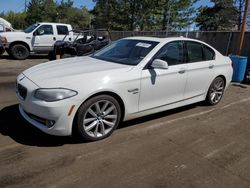 BMW 535 xi salvage cars for sale: 2011 BMW 535 XI