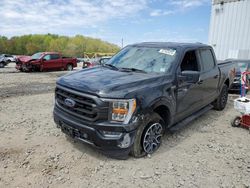 Ford f-150 salvage cars for sale: 2021 Ford F150 Supercrew