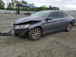 Honda salvage cars for sale: 2015 Honda Accord EXL