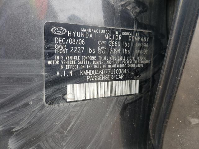 2007 Hyundai Elantra GLS